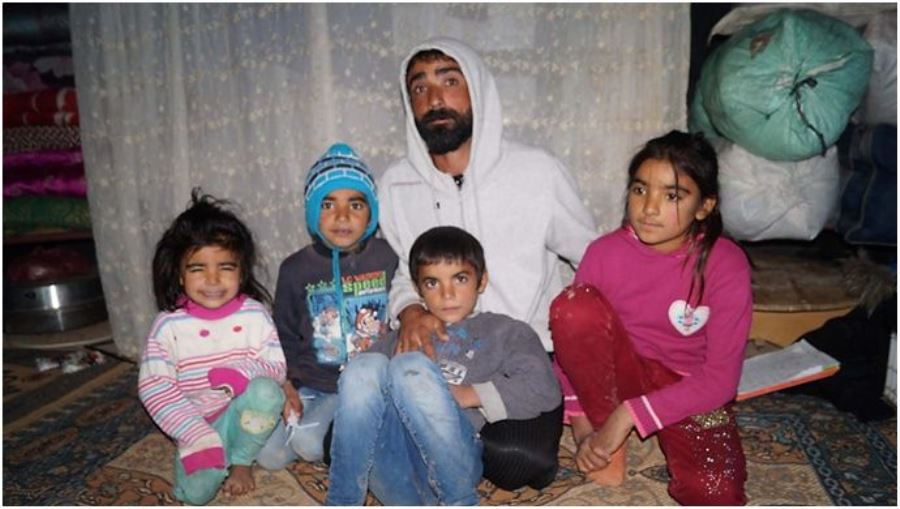 CEYLANPINAR’DA 4 YILDIR ÇADIRDA YAŞAYAN AİLE YARDIM BEKLİYOR!