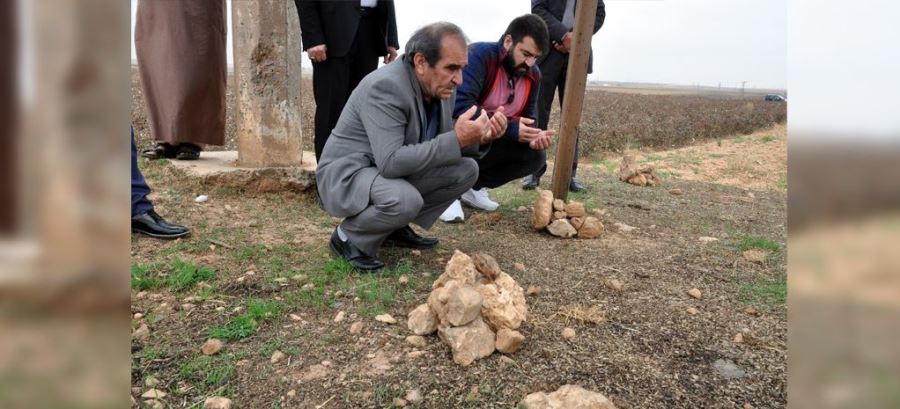 ŞEHİT BABASININ MEZAR YERİNİ 58 YIL SONRA ÖĞRENDİ