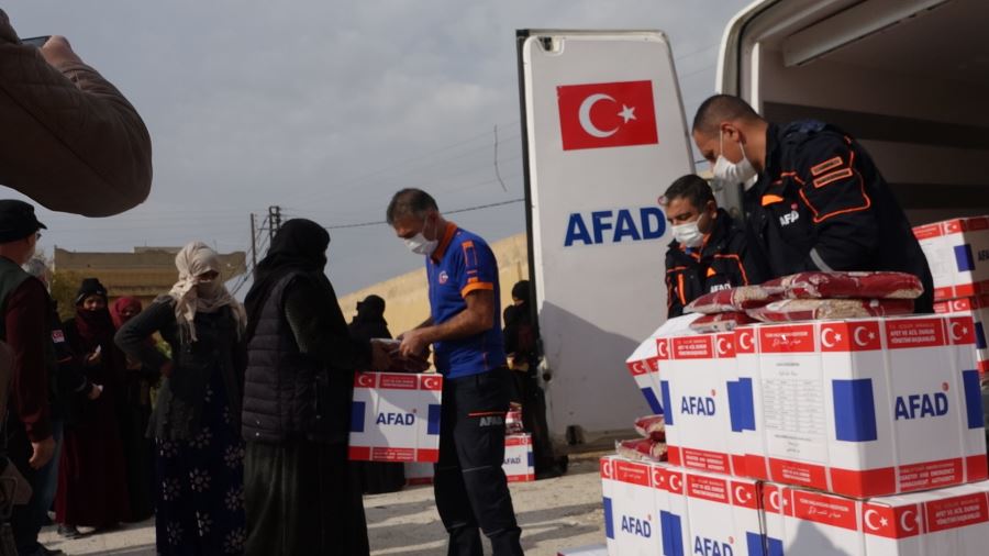 AFAD, Barış Pınarında İnsani Yardımlara Devam Ediyor