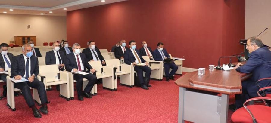 ÖZHASEKİ, URFA BELEDİYE BAŞKANLARIYLA BİR ARAYA GELDİ