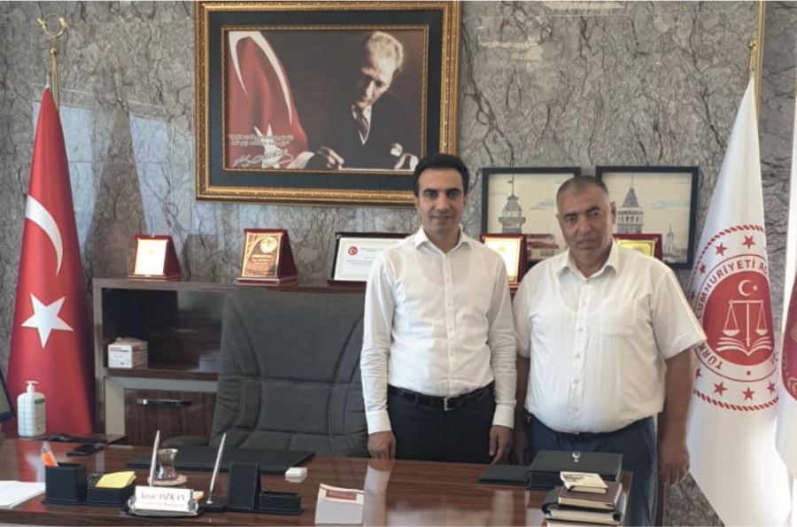 Başkan Gülebak’tan, Urfalı başsavcıya ziyaret