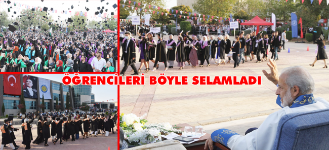 HARRAN ÜNİVERSİTESİNDE RÖTARLI MEZUNİYET KUTLAMASI