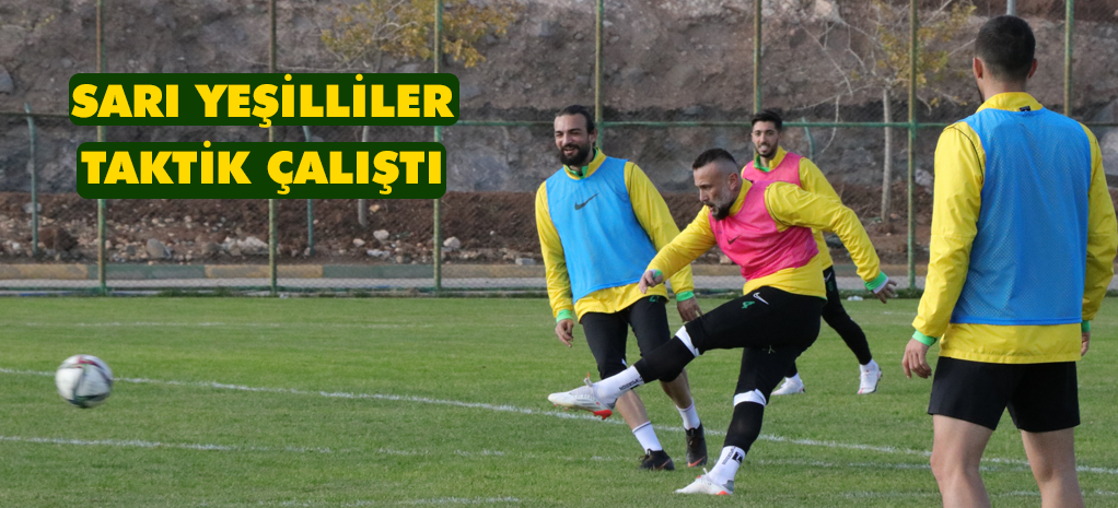 ŞANLIURFASPOR UŞAK MAÇI HAZIRLIKLARINI SÜRDÜRDÜ