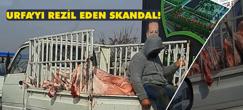 KEBAP DİYARI ŞANLIURFA’NIN GÖBEĞİNDE ET SKANDALI