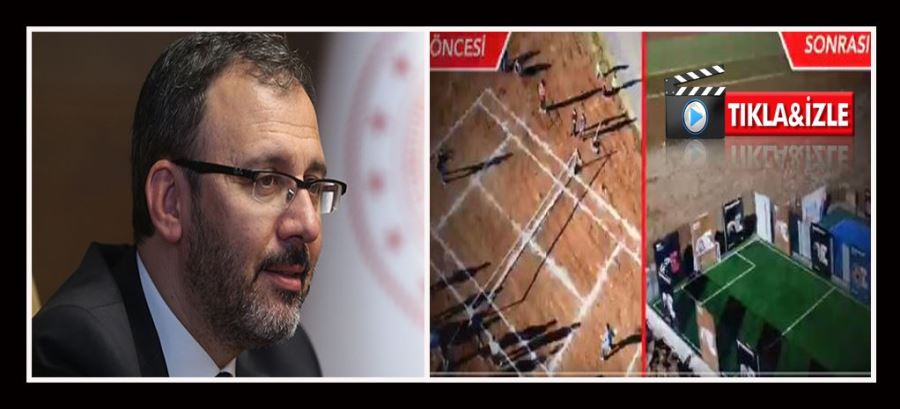 BAKAN KASAPOĞLU, VİRANŞEHİR’DEKİ ÇALIŞMAYI PAYLAŞTI