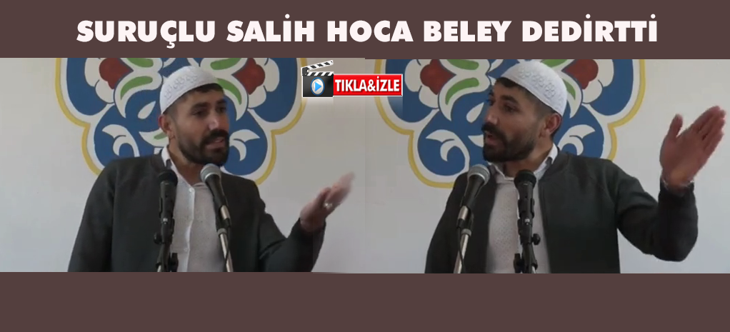 URFALI MELLE KÜRTÇE SESLENDİ; TAZİYEDE KORONA YOK CAMİDE Mİ VAR
