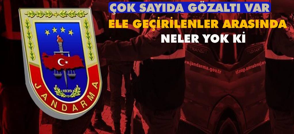 URFA JANDARMADAN UYUŞTURUCU TACİRLERİNE DEV OPERASYONU