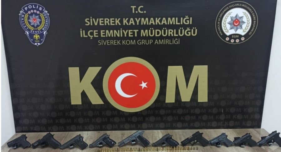 Siverek emniyetinden operasyon.