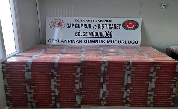 ceylanpına ve akçakale de ele geçirildi:Piyasa değeri 811 bin 910 TL