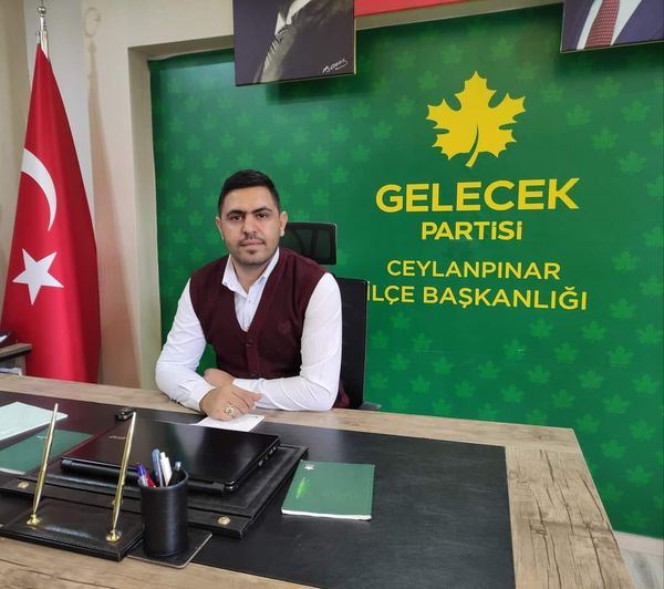 Ceylanpınar Gelecek Partisi  başkanı ismail kalemli