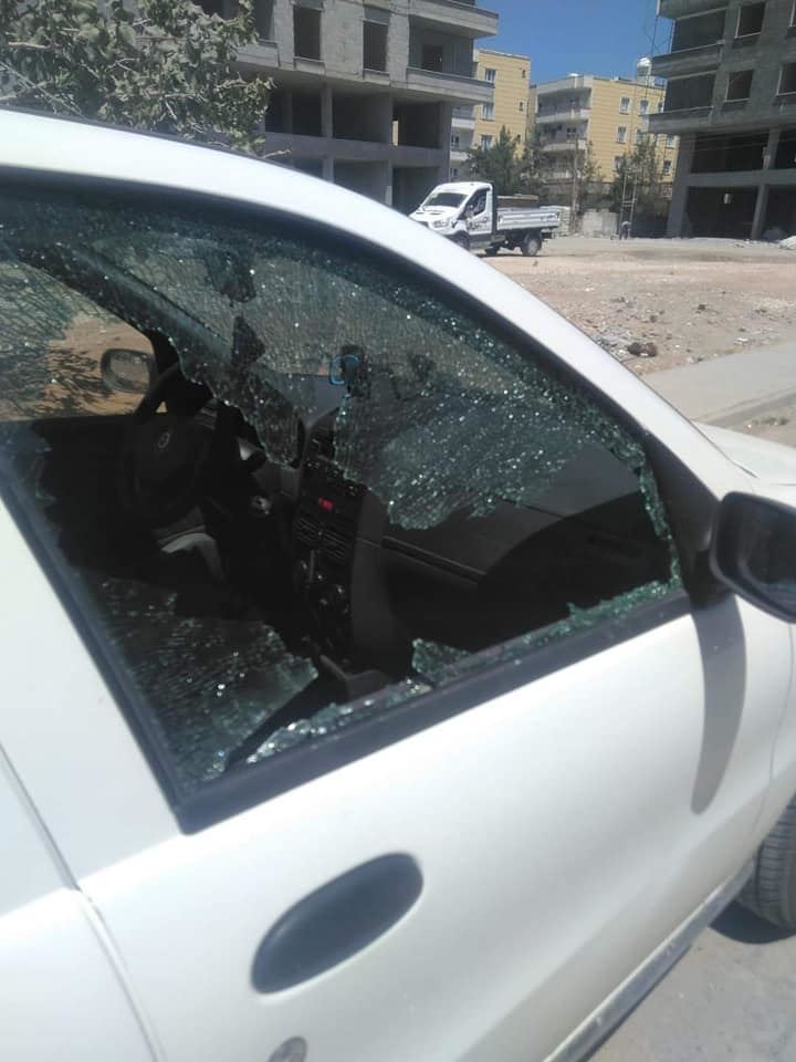 rasulayda dün çokan çatışmada birden çok ev ve