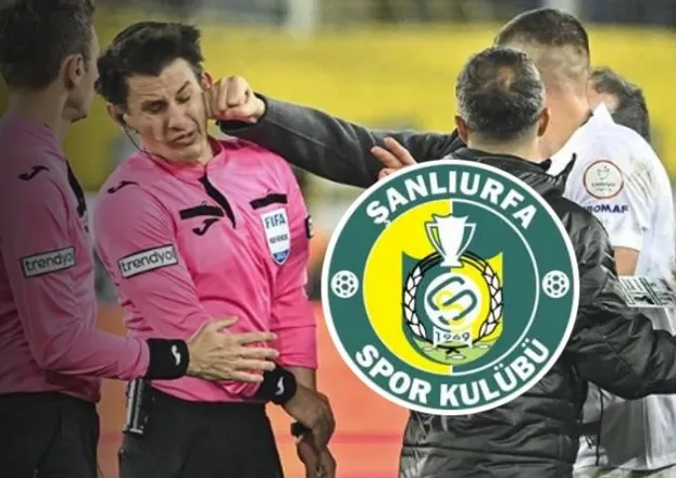 Şanlıurfaspor, hakem Halil Umut Meler’e yapılan saldırıyı kınadı
