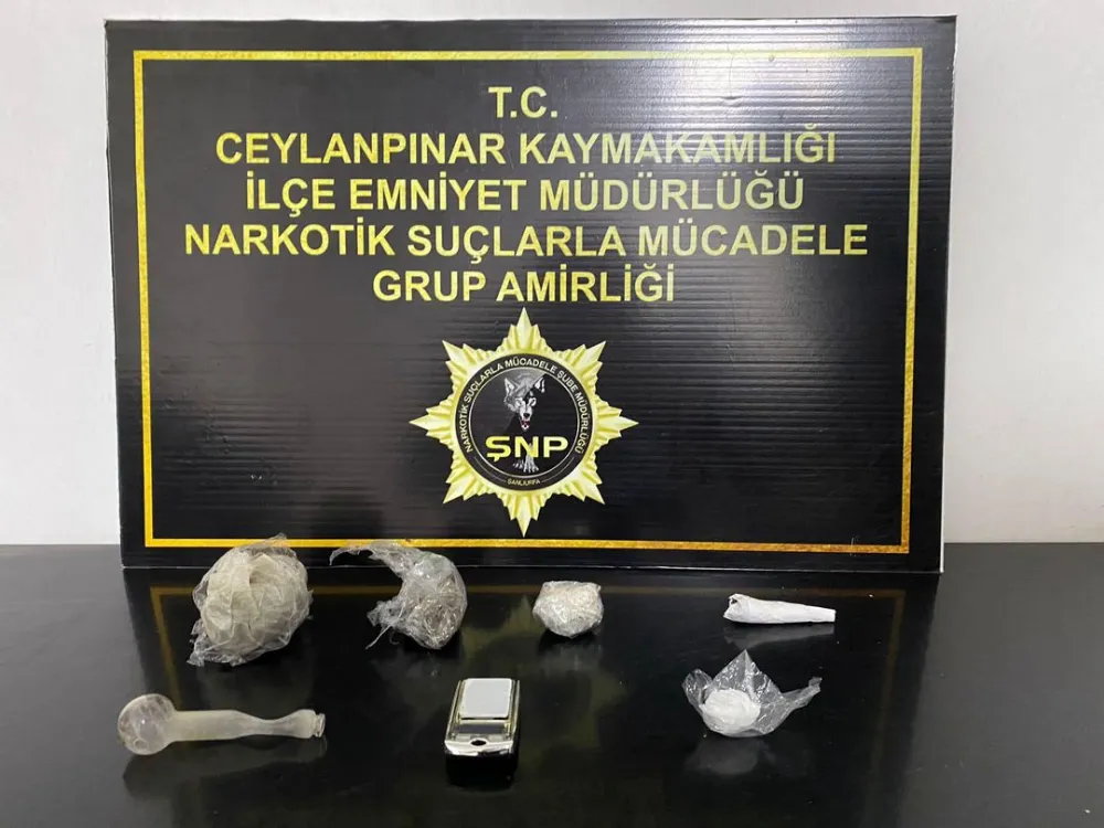 Ceylanpınarda uyuşturucu madde ele geçirildi.