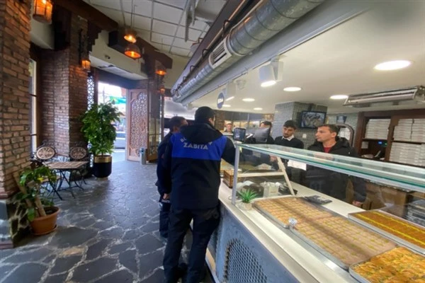 Zabıtadan yılbaşı denetimi