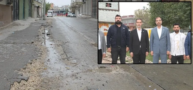 HÜDA PAR Şanlıurfa İl Başkanı Faruk Polat, Eyyübiye ilçesinde   mağduriyeti gündeme taşıdı.