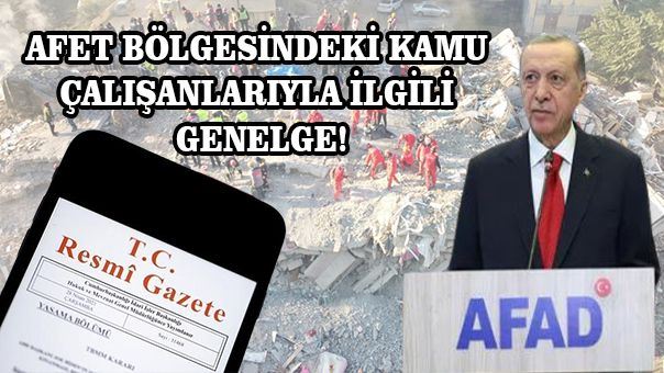  Cumhurbaşkanlığı Genelgesi