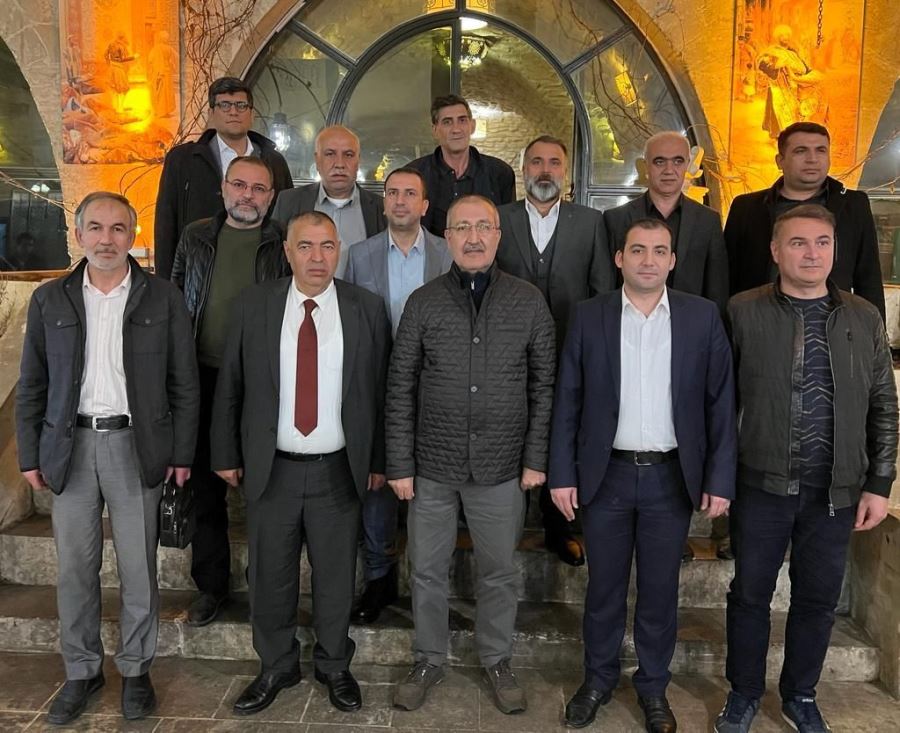 Şanlıurfa’ya da  gelen Basın İlan Kurumu  Genel Müdürü Cavit Erkılınç,