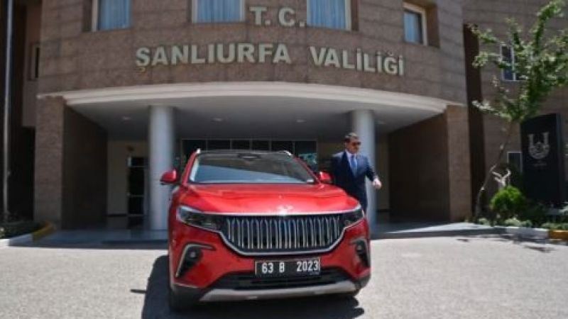 Şanlıurfa Valisi Salih Ayhan  TOGG İle Test Sürüşü Yaptı
