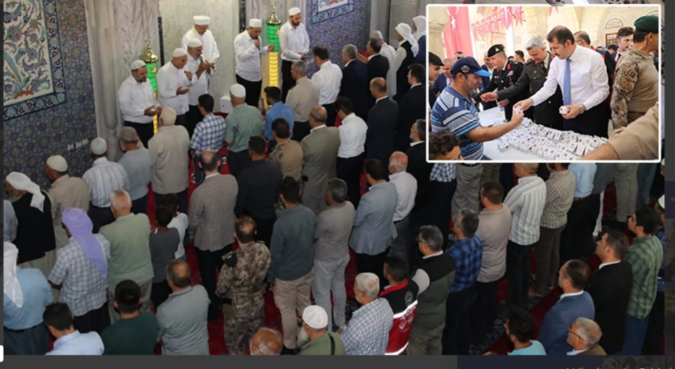 Şanlıurfa’da 15 Temmuz Şehitleri İçin Mevlid Okutuldu.