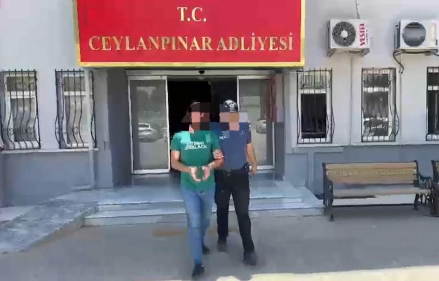 Ceylanpınar İlçe Emniyet Müdürlüğü ekiplerince aranan firari yakalandı.