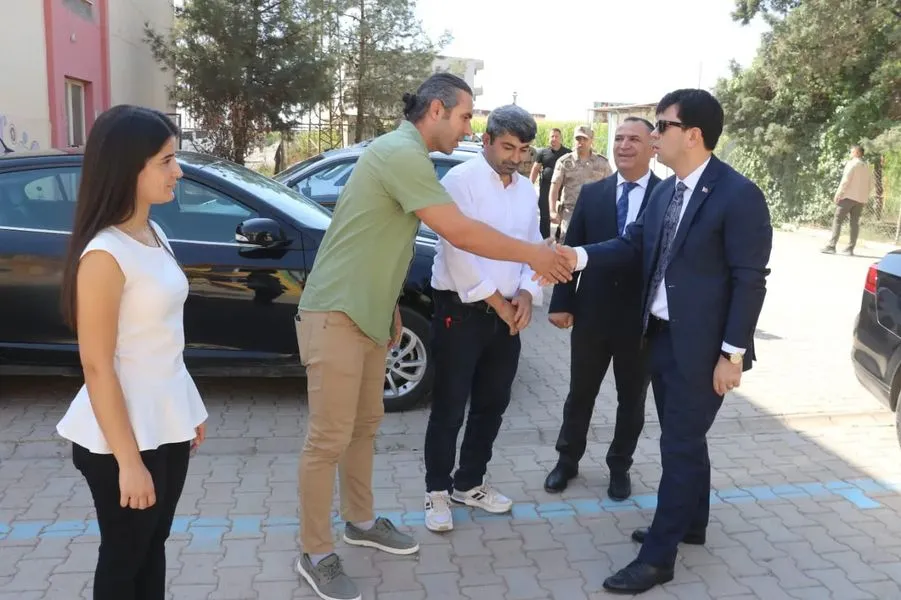Ceylanpınar Kaymakamı Emrah UZUN, Saraççeşme Kırsal Mahallesini Ziyaret Etti