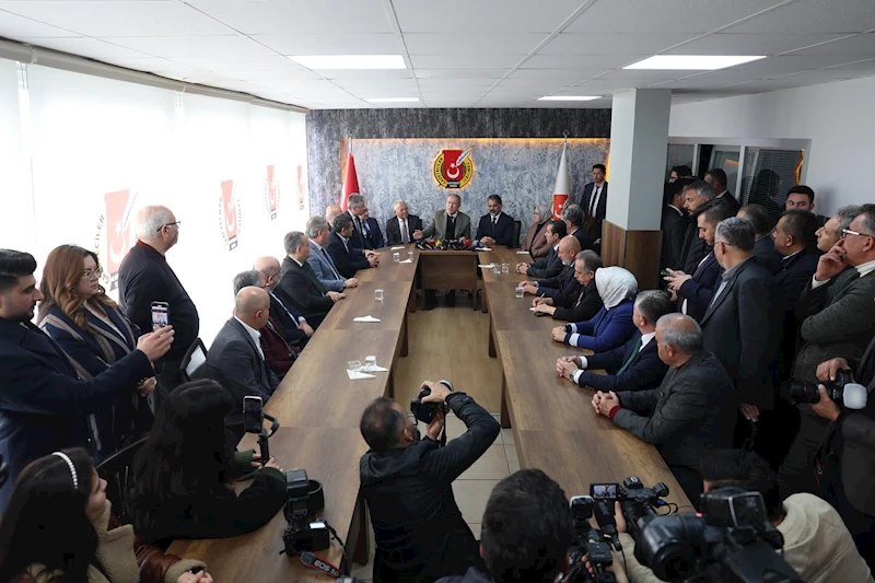 Başkan Akar ve Başkan Büyükkılıç