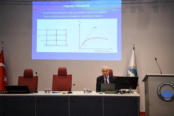 Kayseri Büyükşehir Belediyesi’nden deprem ve hasar tespit eğitimi 