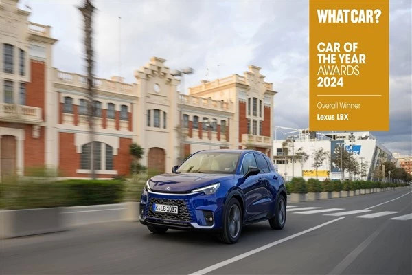 Lexus’un yeni modeli LBX Avrupa’da ilk büyük ödüllerini aldı