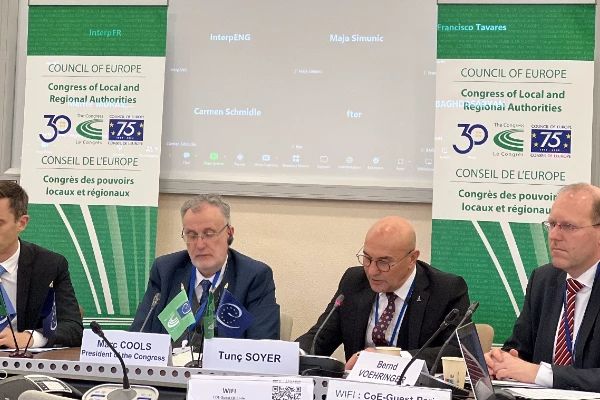 Başkan Soyer, Avrupa Birliği Bölgeler Komitesi Üst Düzey Grup Toplantısı