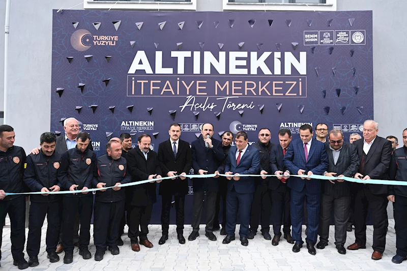 Başkan Altay, Altınekin’de İtfaiye Merkezi