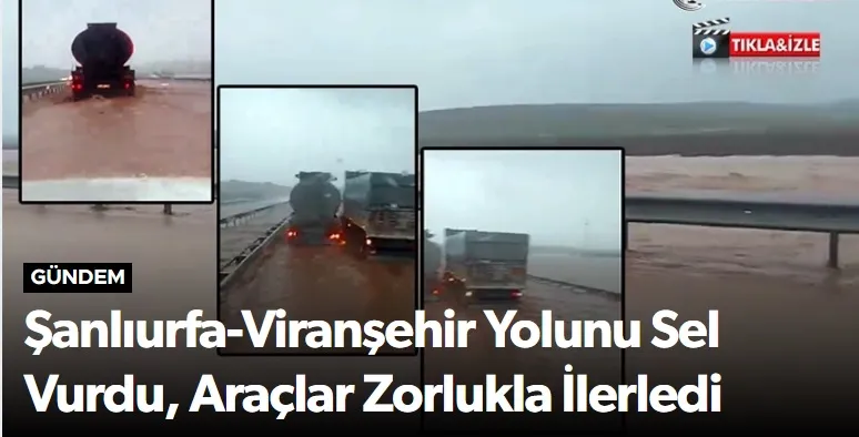 Şanlıurfa-Viranşehir Yolun