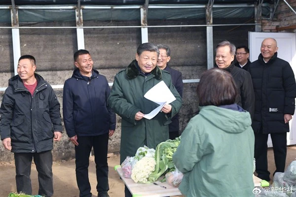 Cumhurbaşkanı Xi Bahar Bayramı öncesinde Tianjin