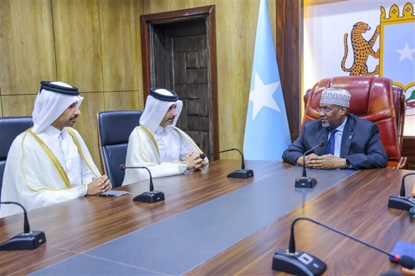 Somali Federal Meclis Başkanı Nur, Katar