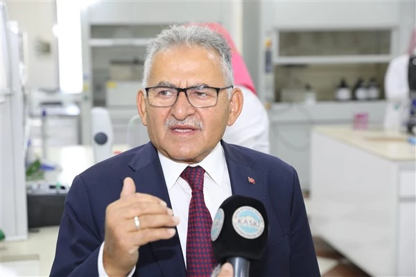 Başkan Büyükkılıç: “Kayseri’miz içme suyu açısından çok şanslı”