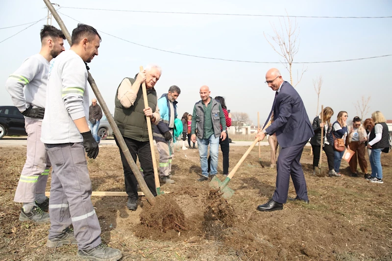 Nilüfer’de kadın şehitler anısına fidan dikildi 