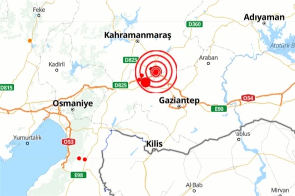 Kahramanmaraş’ta deprem