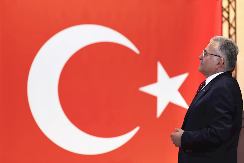  Başkan Büyükkılıç’tan İstiklal Marşı