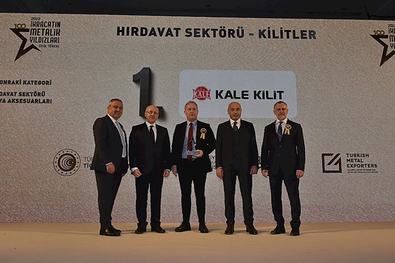 Kale Kilit, İhracatın Metalik Yıldızları Ödülleri