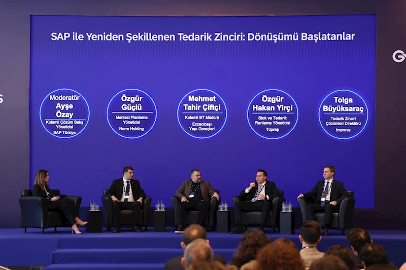 SAP: “Tedarik zincirinde yapay zekanın etkinleştirilmesiyle önemli çıktılar elde edilecek”