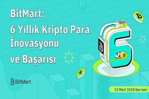 BitMart kripto para sektöründeki altı yıllık inovasyonunu ve başarısını kutluyor