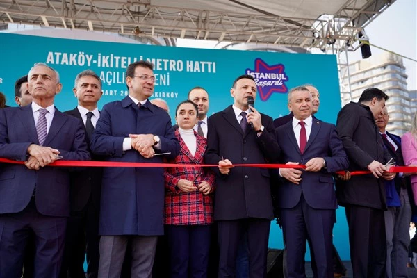  İmamoğlu: “5 yılda, 65 kilometre metro, 62 istasyonu İstanbul’a kazandırdık”