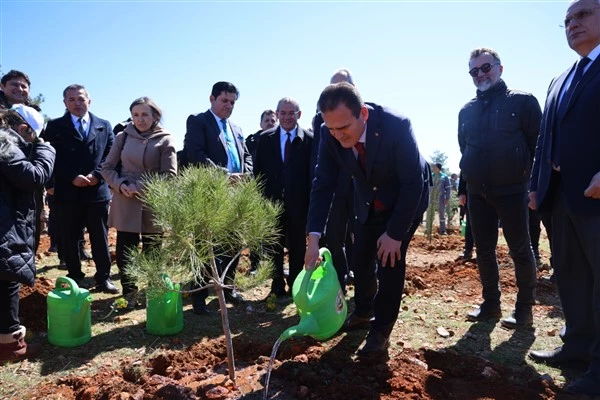 Muğla’da 30 bin fidan toprakla buluştu