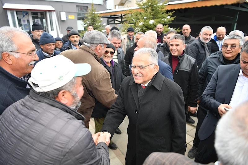 Başkan Büyükkılıç: Bizim amacımız hizmet etmek