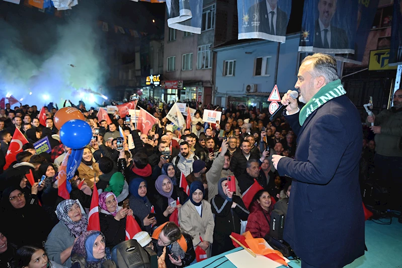  Başkan Aktaş, İnegöl’de vatandaşlarla buluştu