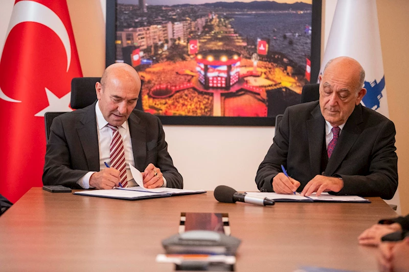 Kemalpaşa’daki BAYOSB’ye itfaiye grubu kurulması için protokol imzalandı