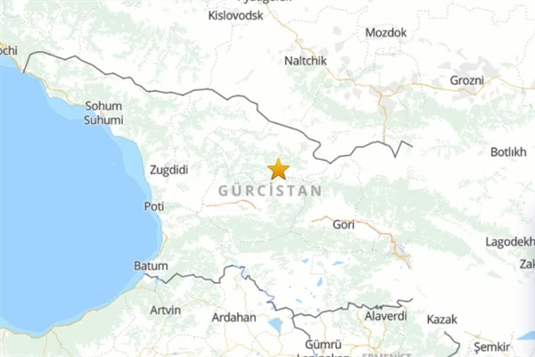 Gürcistan’da 4.0 büyüklüğünde deprem