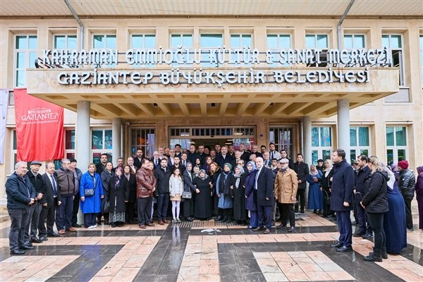 Gaziantep Sanat Merkezi’ne Kahraman Emmioğlu’nun ismi verildi