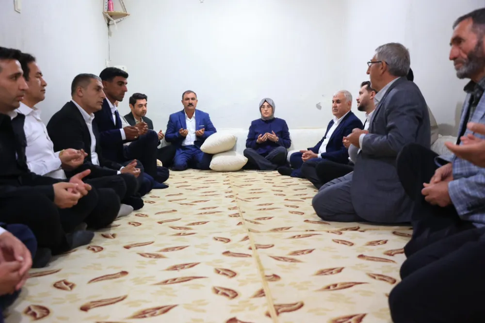 Şanlıurfa Milletvekili Yazmacı ve İlçe Başkanı Değirmen’den Taziye Ziyareti