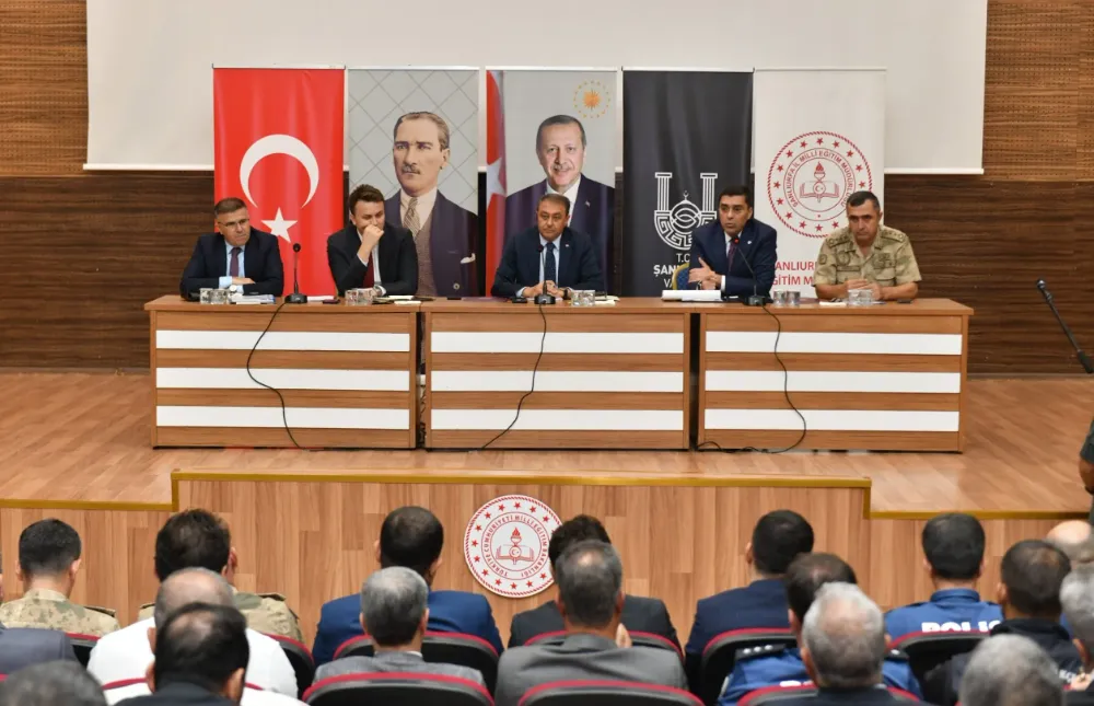 Şanlıurfa’da Okul ve Çevrelerinin Güvenliği Masaya Yatırıldı