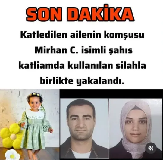 Kızıltepe’deki Vahşette Sıcak Gelişme: Şüpheli Silahla Birlikte Yakalandı